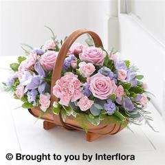 Mixed Basket - Pink and Lilac