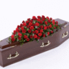 Rose and Carnation Coffin Spray